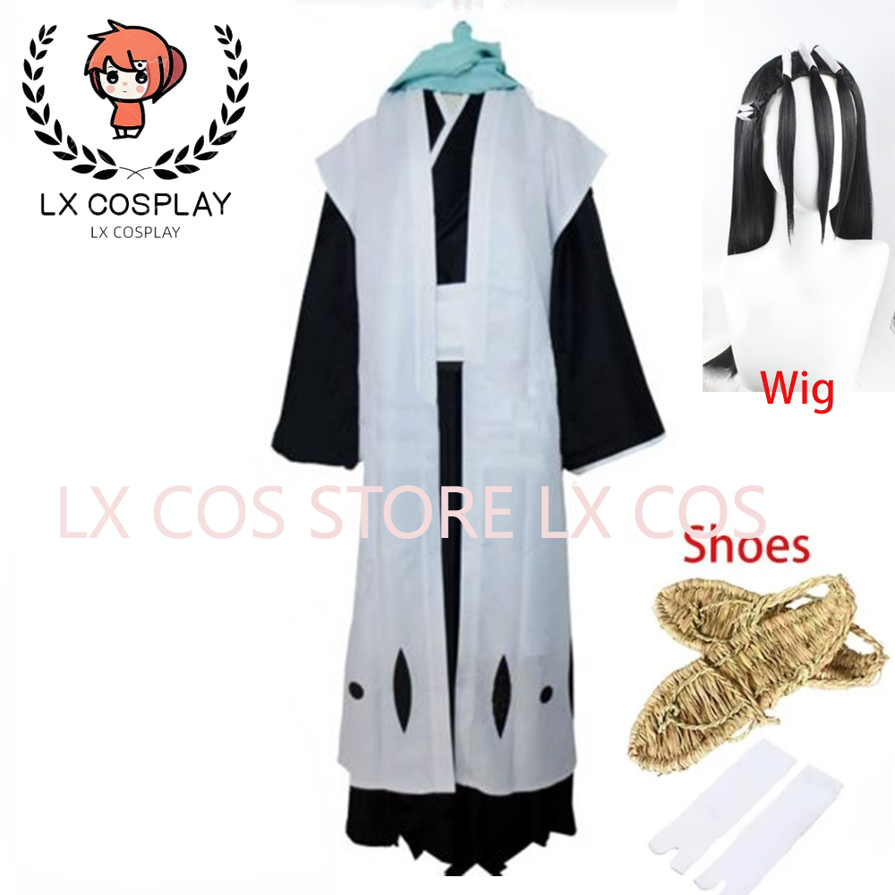 Bleach Captain Coat - Anime Kuchiki Byakuya Cosplay Costume Halloween