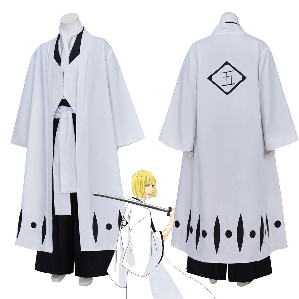 Bleach Captain Coat - Men Hirako Shinji Cosplay Costume Kimono
