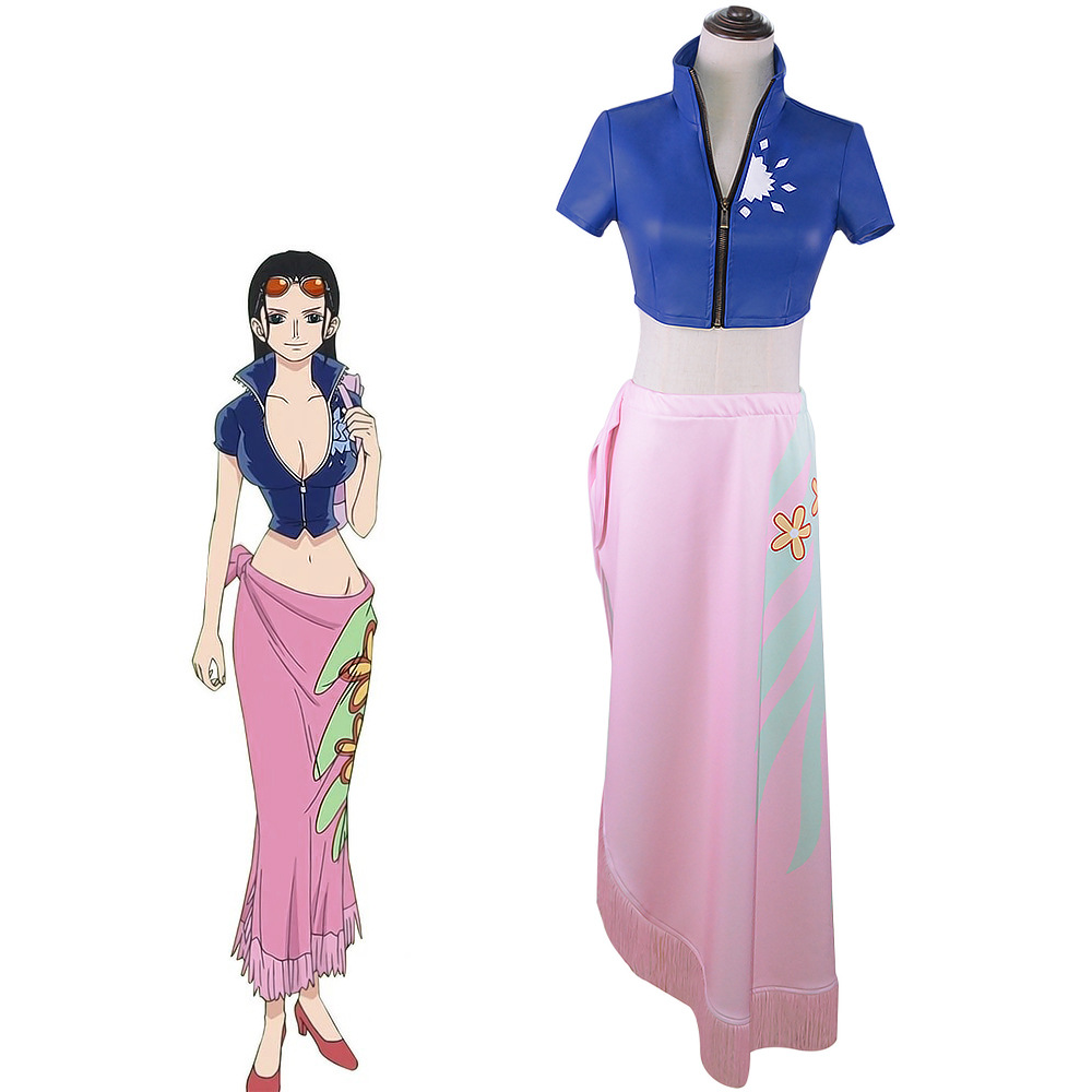 Anime Cosplay Nico Robin - Pirates Straw Hat Pirates Nicole Robin