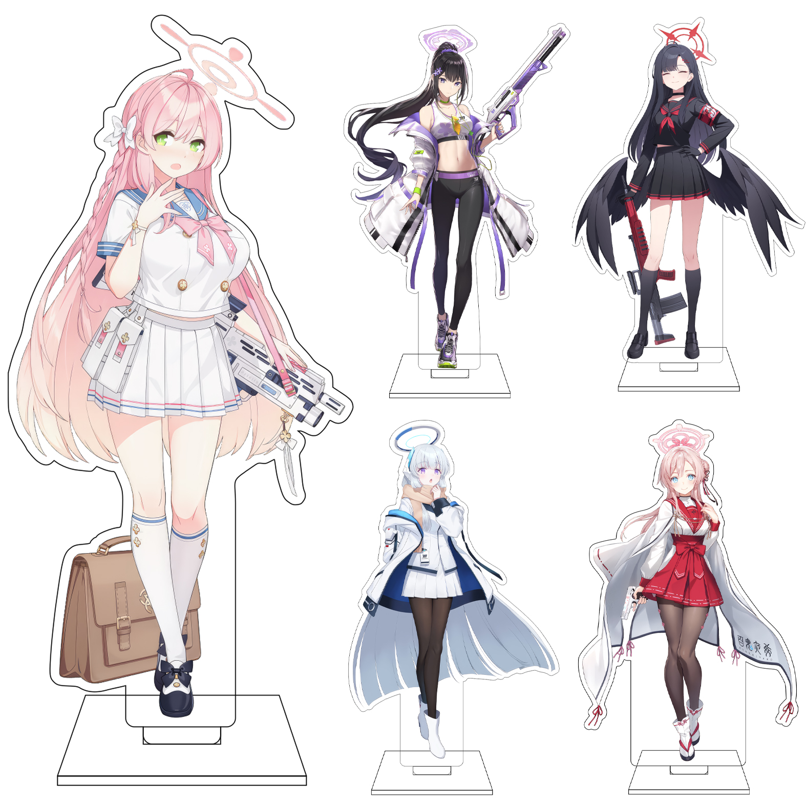 Anime Cosplay Props - 16CM Anime Blue Archive Cosplay Acrylic