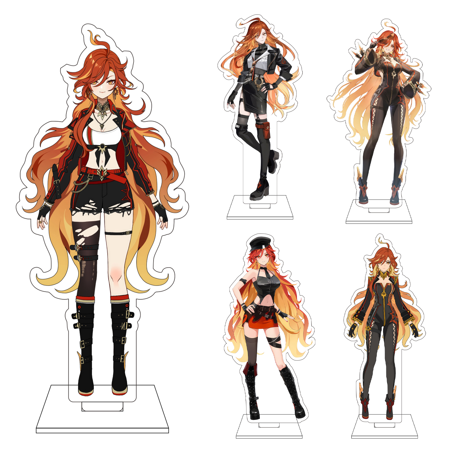 Anime Cosplay Props - 16CM Anime Genshin Impact Cosplay Acrylic
