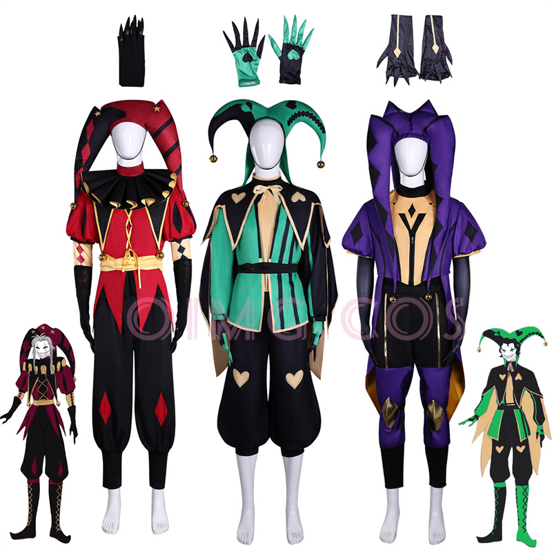 Anime Cosplay Ladies - TheFreakCircus Pierrot Cosplay Costume Harlequin Adult