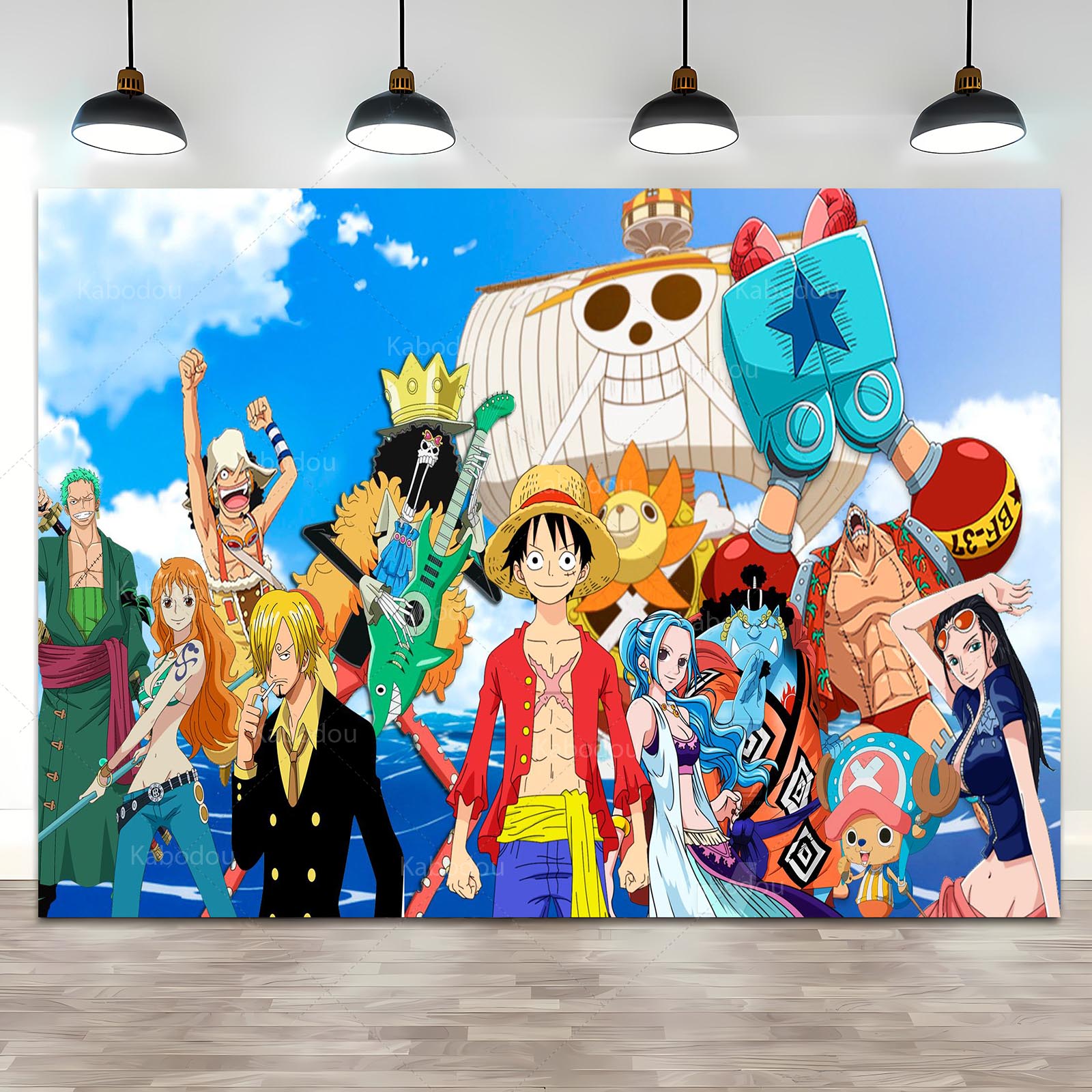 Anime Cosplay Pokemon - Anime One Piece Luffy Backdrop Child