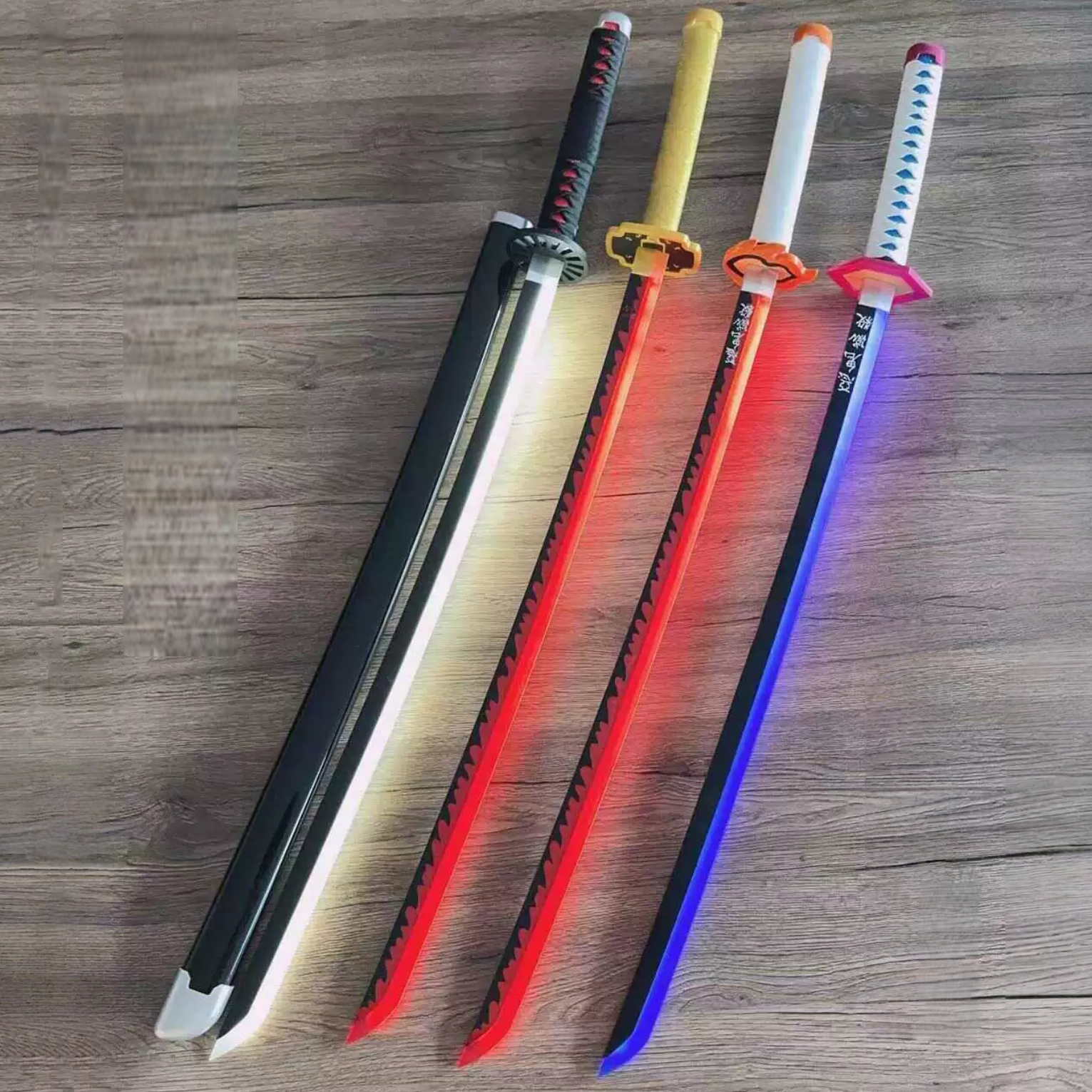 Anime Cosplay Real - 40inch Glow Demon Slayer Katana LED