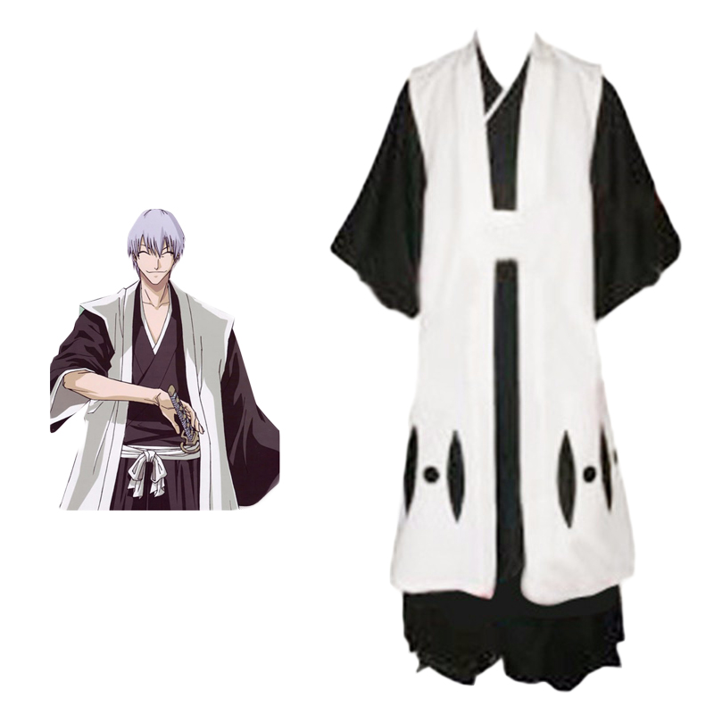 Bleach Captain Coat - Anime BLEACH Ichimaru Gin Cosplay Costume