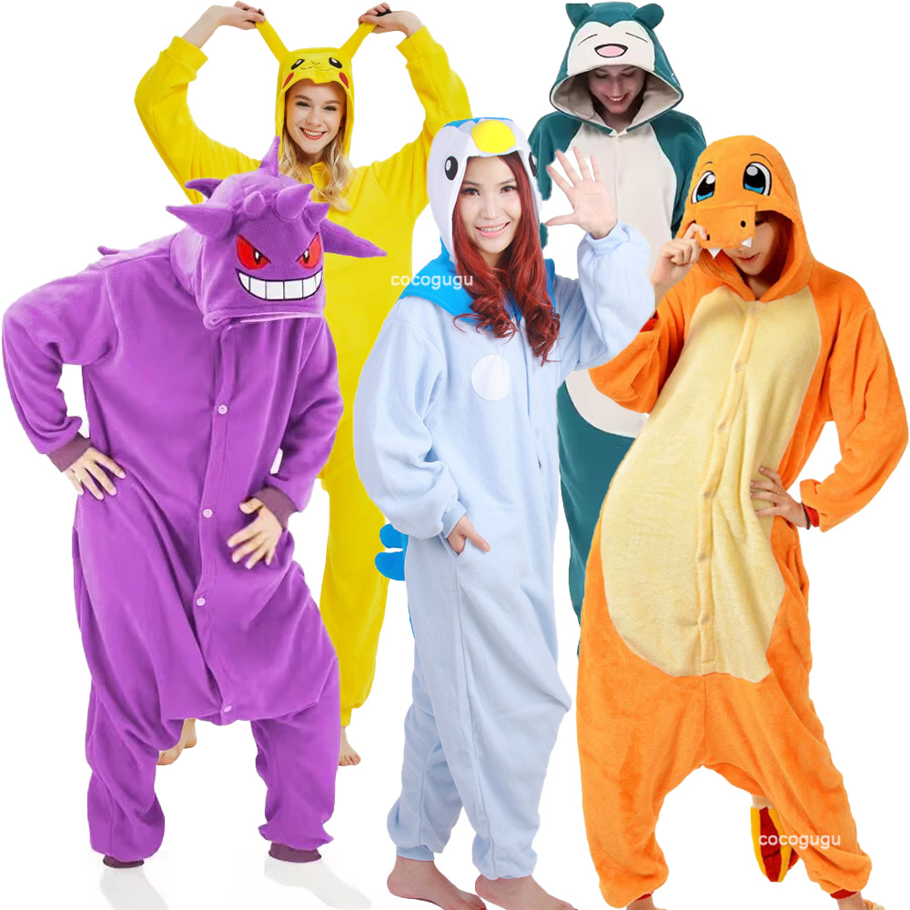 Anime Cosplay Pokemon - Pokemon Cosplay Costume Men Women Kigurumis