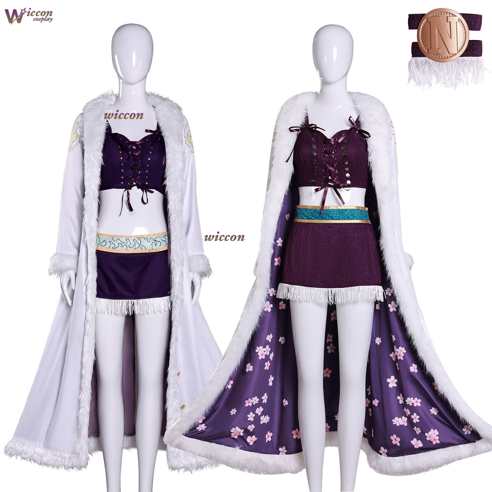 Lera abova Style Nico Cosplay  - Anime Cosplay Nico Robin ulasan dan harga