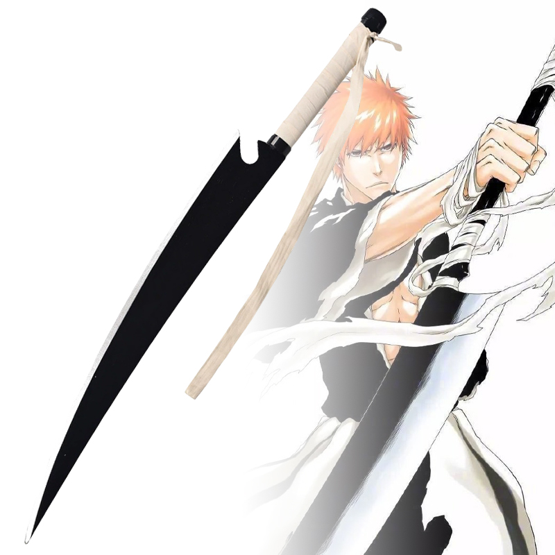 Kurosaki Ichigo Katana Anime B - Anime Cosplay Real ulasan dan harga