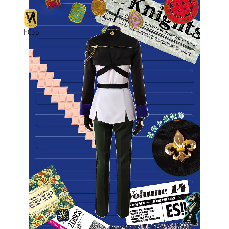 HCos Ensemble Stars knights tr - Anime Cosplay Dress For Men ulasan dan harga
