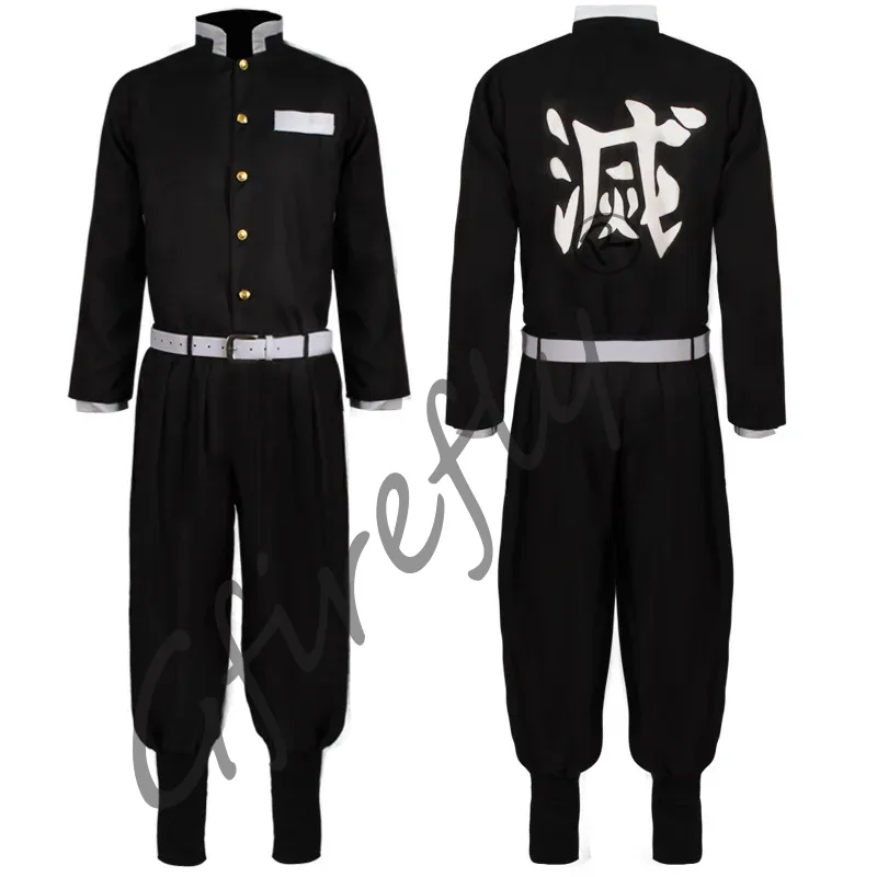 Kamado Tanjirou Cosplay Costum - Anime Cosplay Sword ulasan dan harga