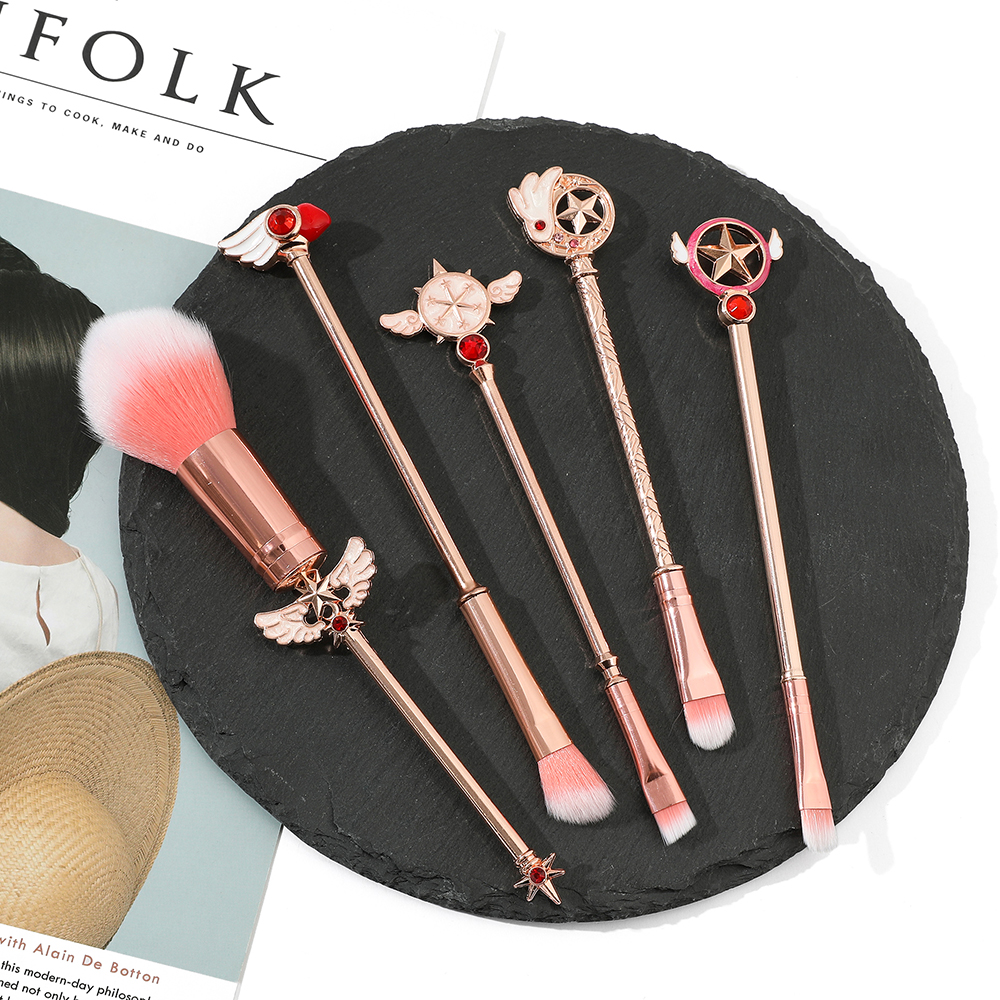 Sailor Moon Makeup Brushes Set - Anime Cosplay Makeup ulasan dan harga