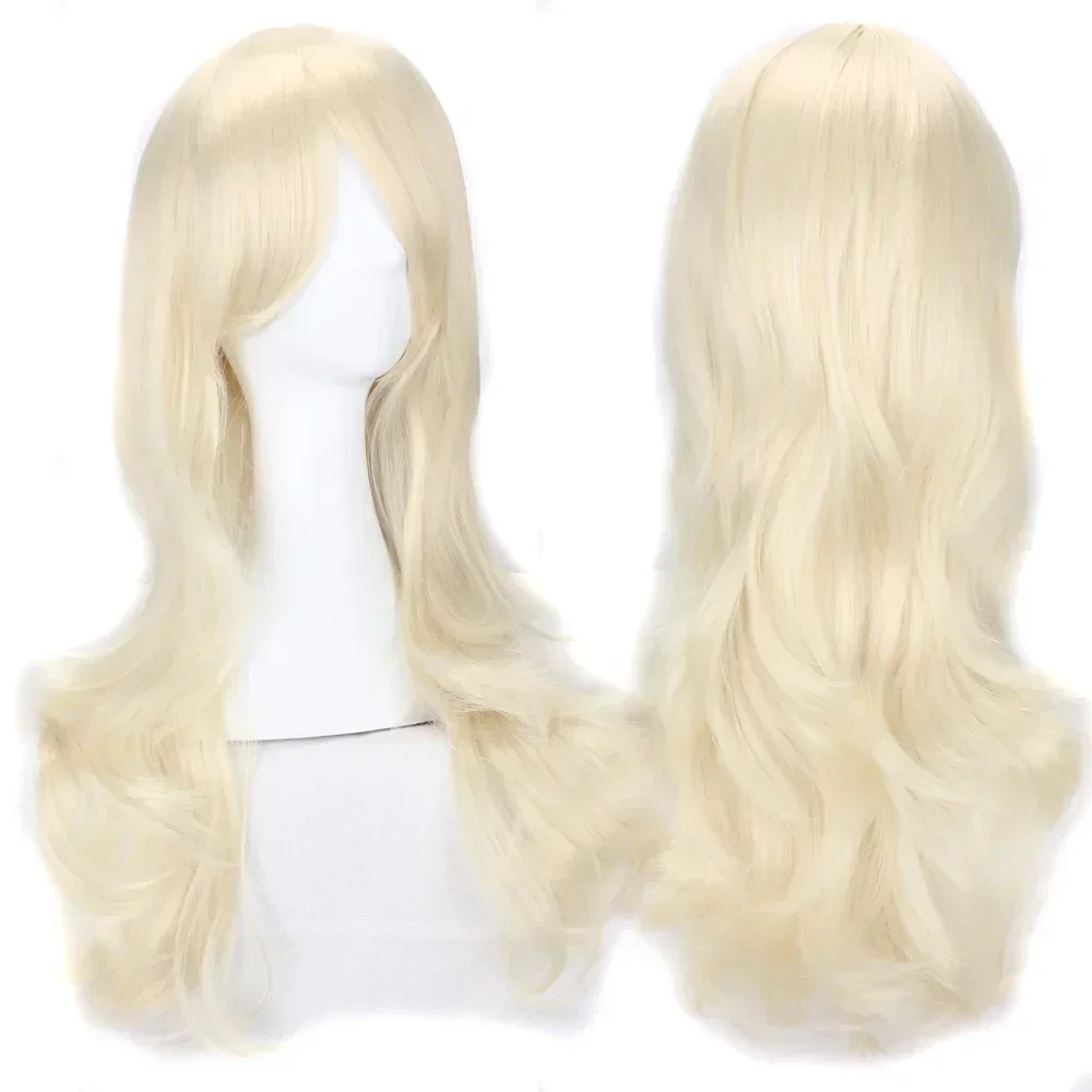 Anime Cosplay Long Wavy Pink B - Anime Cosplay With Red Hair ulasan dan harga