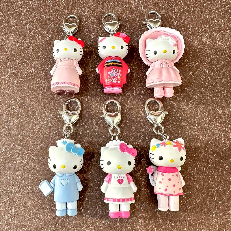 Hello Kitty Keychain Cartoon D - Anime Cosplay Makeup ulasan dan harga