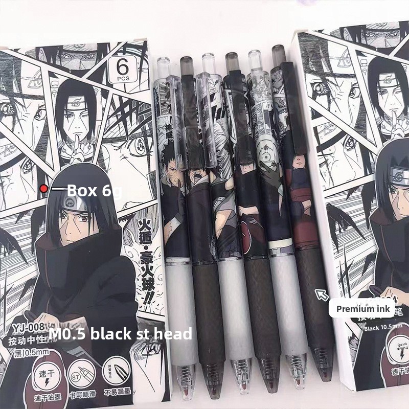 Anime Naruto Gel Pen Cute Cart - Anime Cosplay Naruto ulasan dan harga