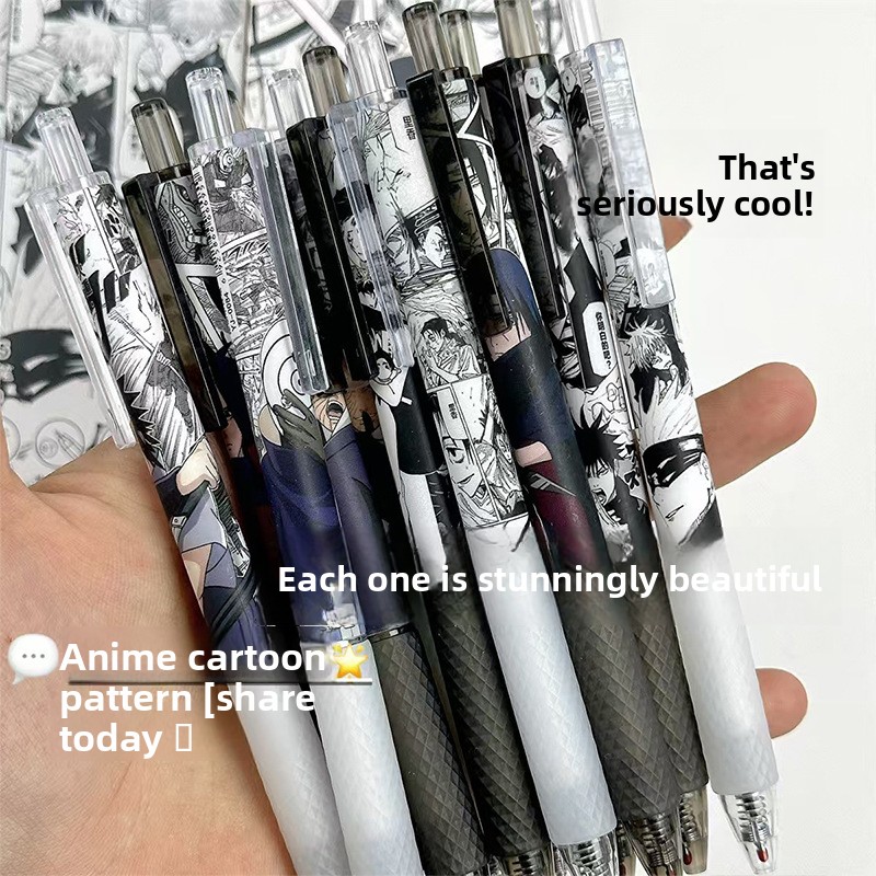 Anime Naruto Gel Pen Cute Cart - Anime Cosplay Naruto ulasan dan harga