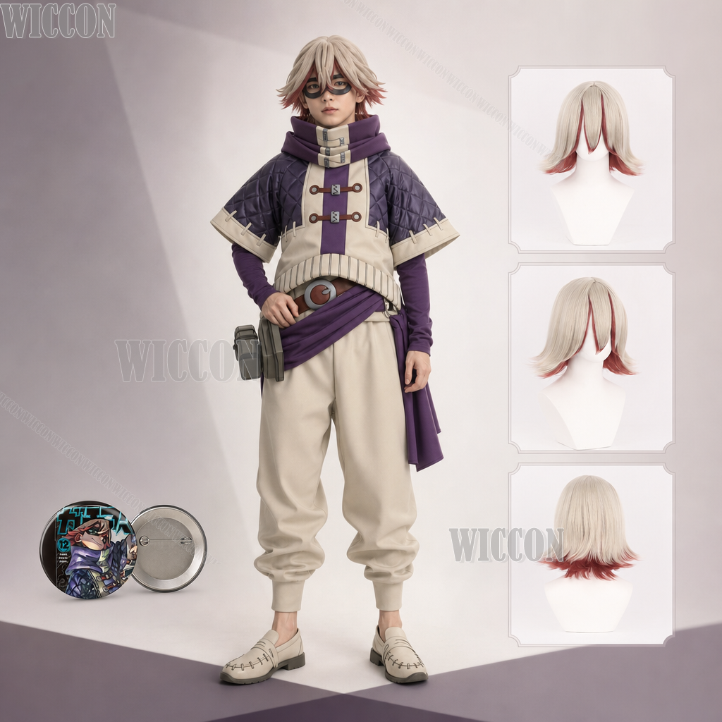 Fu Orostor Anime Gachiakuta Co - Anime Cosplay With Red Hair ulasan dan harga
