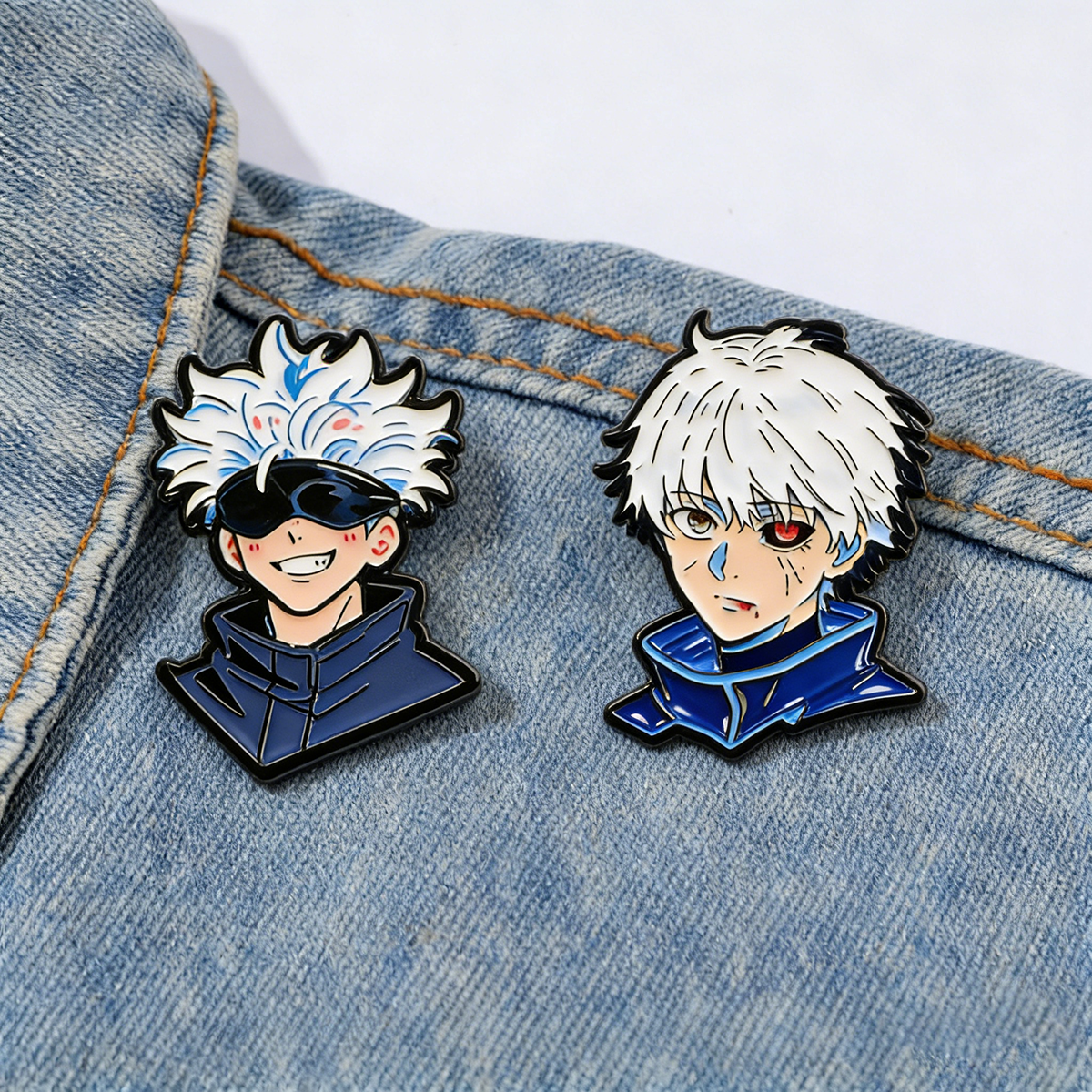 2Pcs Anime Character Kaneki Ke - Tokyo Ghoul Mask ulasan dan harga