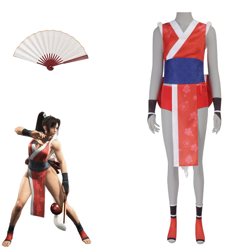Mai Shiranui Cosplay Costume K - Anime Cosplay Ninja ulasan dan harga