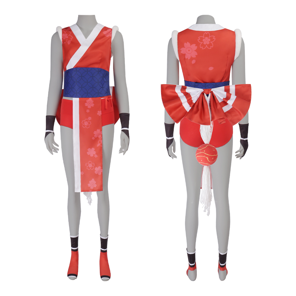 Mai Shiranui Cosplay Costume K - Anime Cosplay Ninja ulasan dan harga