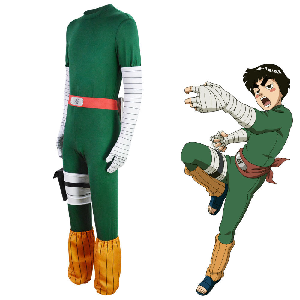 Anime Ninja Rock Lee Cosplay C - Anime Cosplay Ninja ulasan dan harga