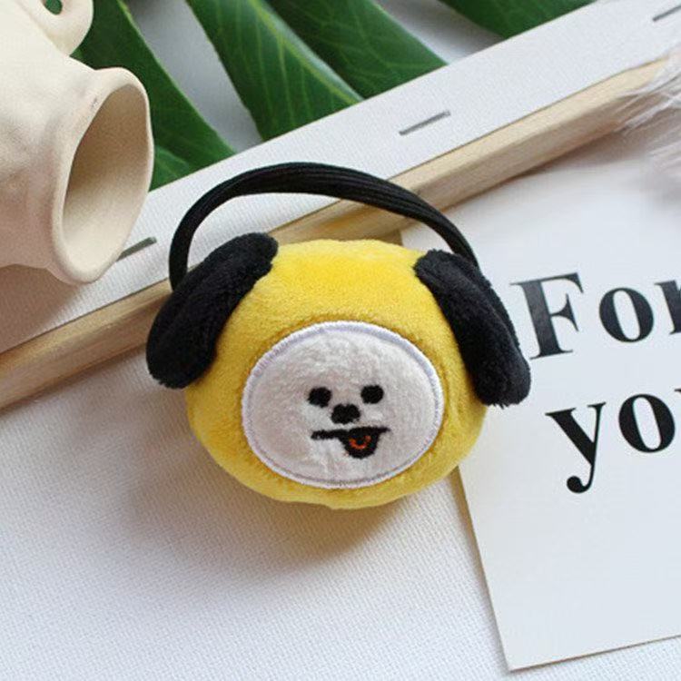 Kawaii BT21 Plush Hair Rope An - Anime Cosplay Images ulasan dan harga