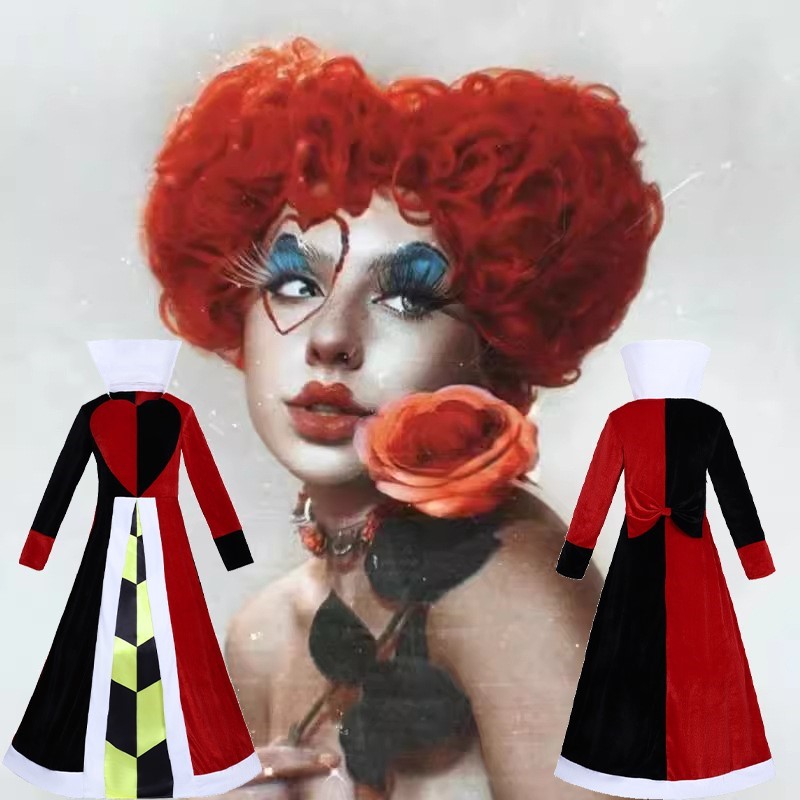 Queen Anime Red Heart Movie Co - Anime Cosplay With Red Hair ulasan dan harga