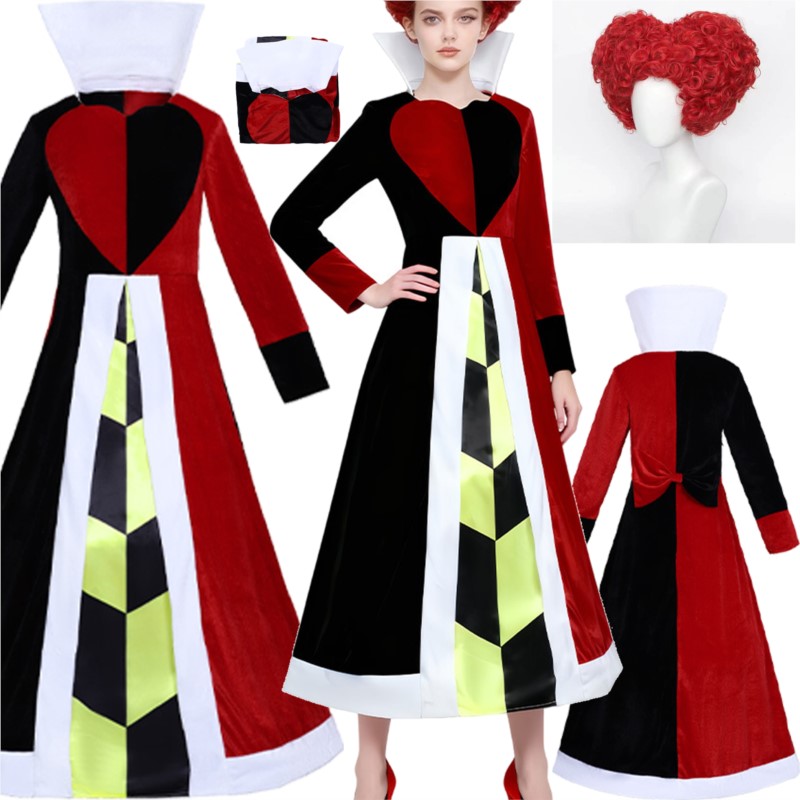 Queen Anime Red Heart Movie Co - Anime Cosplay With Red Hair ulasan dan harga