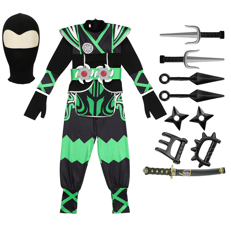 Japanese Ninja Costume Set for - Anime Cosplay Ninja ulasan dan harga