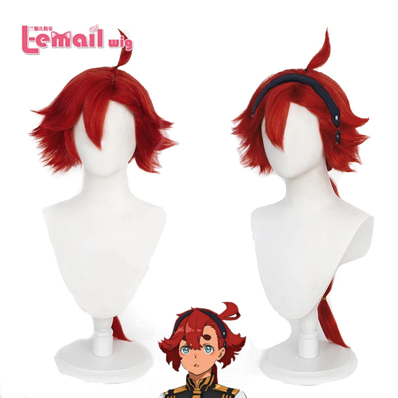 zizi 2025 L-email Synthetic Ha - Anime Cosplay With Red Hair ulasan dan harga