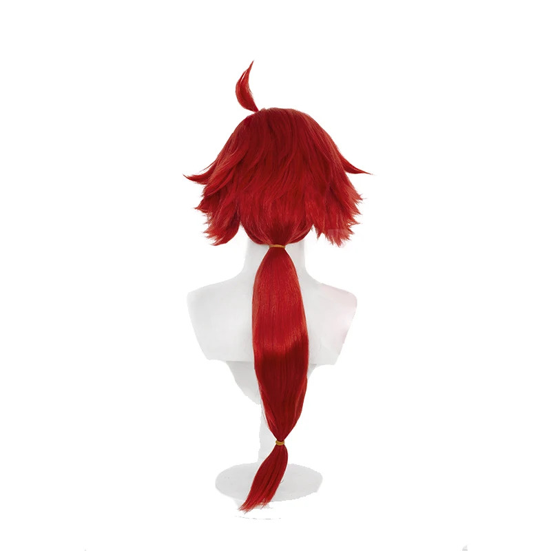 zizi 2025 L-email Synthetic Ha - Anime Cosplay With Red Hair ulasan dan harga