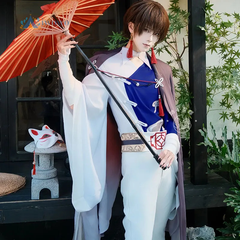 New Anime Bungo Stray Dogs Cos - Anime Cosplay Dress For Men ulasan dan harga