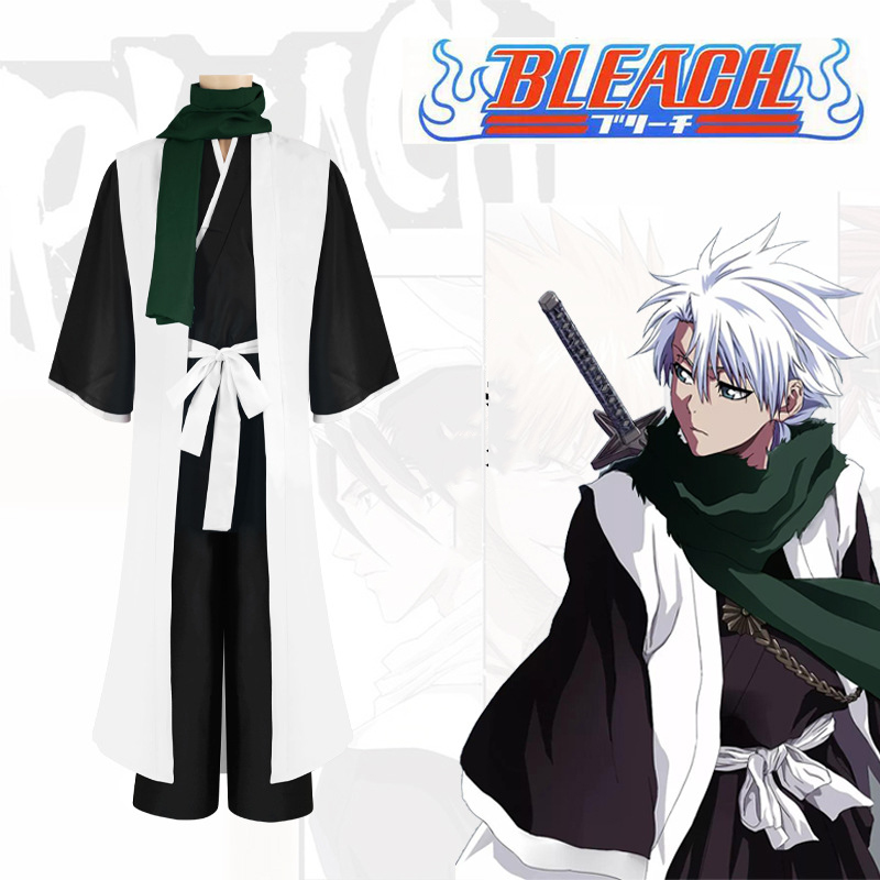 Anime BLEACH Hitsugaya Toshiro - Bleach Captain Coat ulasan dan harga