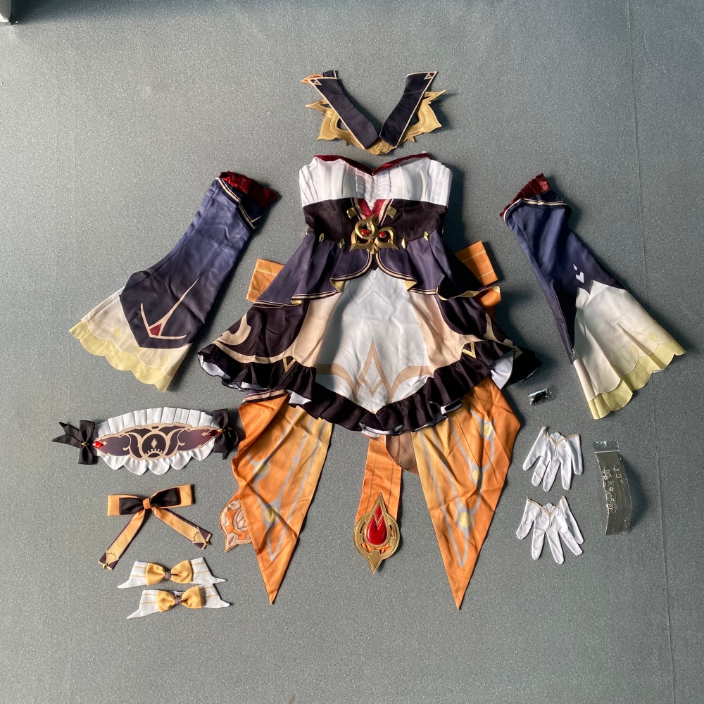 Sandrone Cosplay Costume Gensh - Anime Cosplay Ladies ulasan dan harga