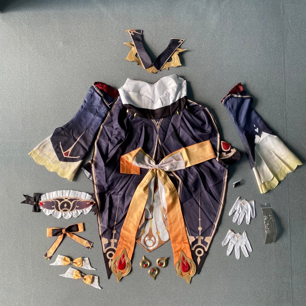 Sandrone Cosplay Costume Gensh - Anime Cosplay Ladies ulasan dan harga