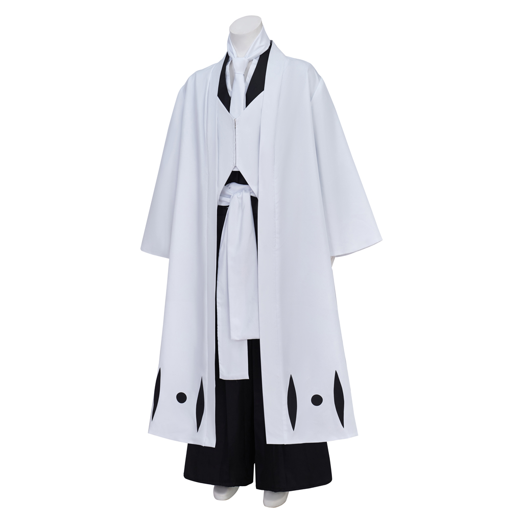 Men Hirako Shinji Cosplay Cost - Bleach Captain Coat ulasan dan harga
