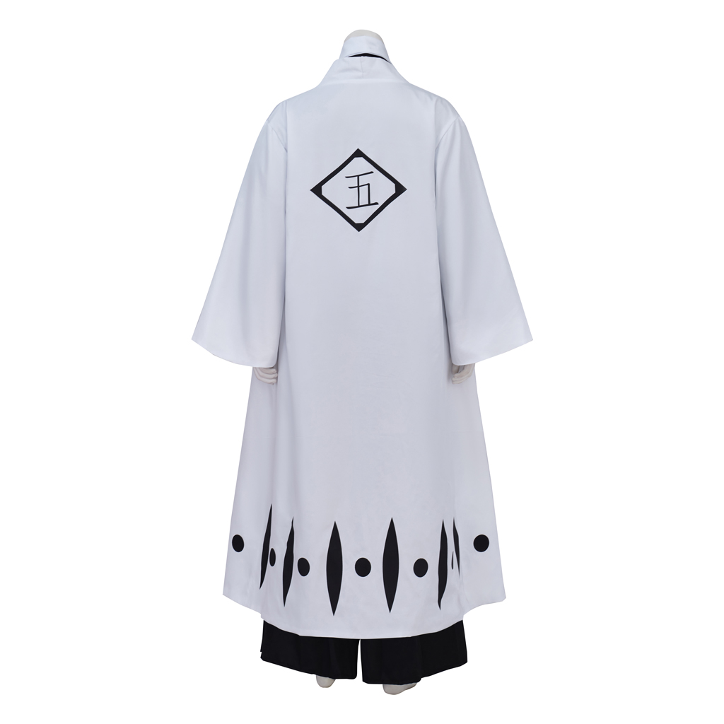 Men Hirako Shinji Cosplay Cost - Bleach Captain Coat ulasan dan harga