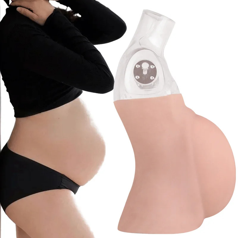 No Mudline Pregnant Belly Fals - Anime Cosplay Pregnant ulasan dan harga