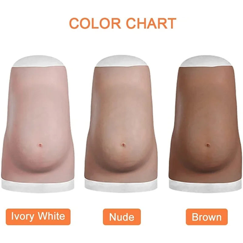 No Mudline Pregnant Belly Fals - Anime Cosplay Pregnant ulasan dan harga