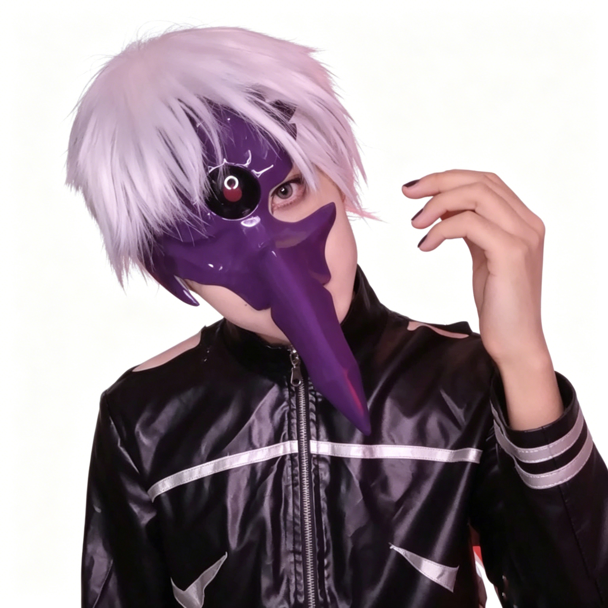 Anime Kaneki Ken Centipede Fac - Tokyo Ghoul Mask ulasan dan harga