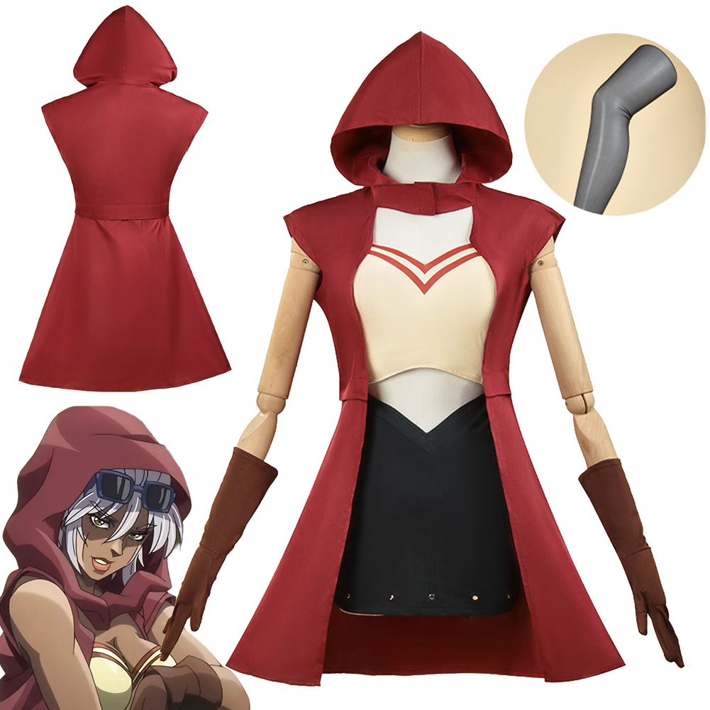 Anime Bizarre Adventure of JoJ - Anime Cosplay Outfits Female ulasan dan harga