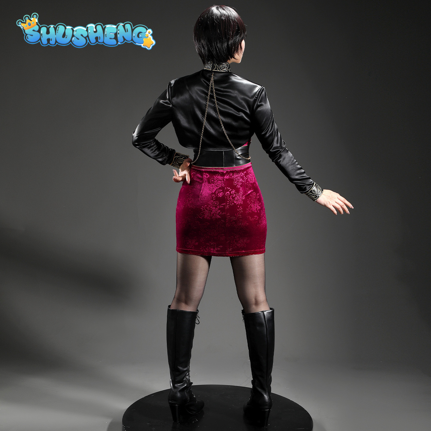 Ada Wong 30th anniversary Resi - Anime Cosplay Dress For Men ulasan dan harga