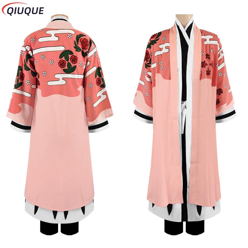 Kyoraku Shunsui Cosplay Bleach - Bleach Captain Coat ulasan dan harga