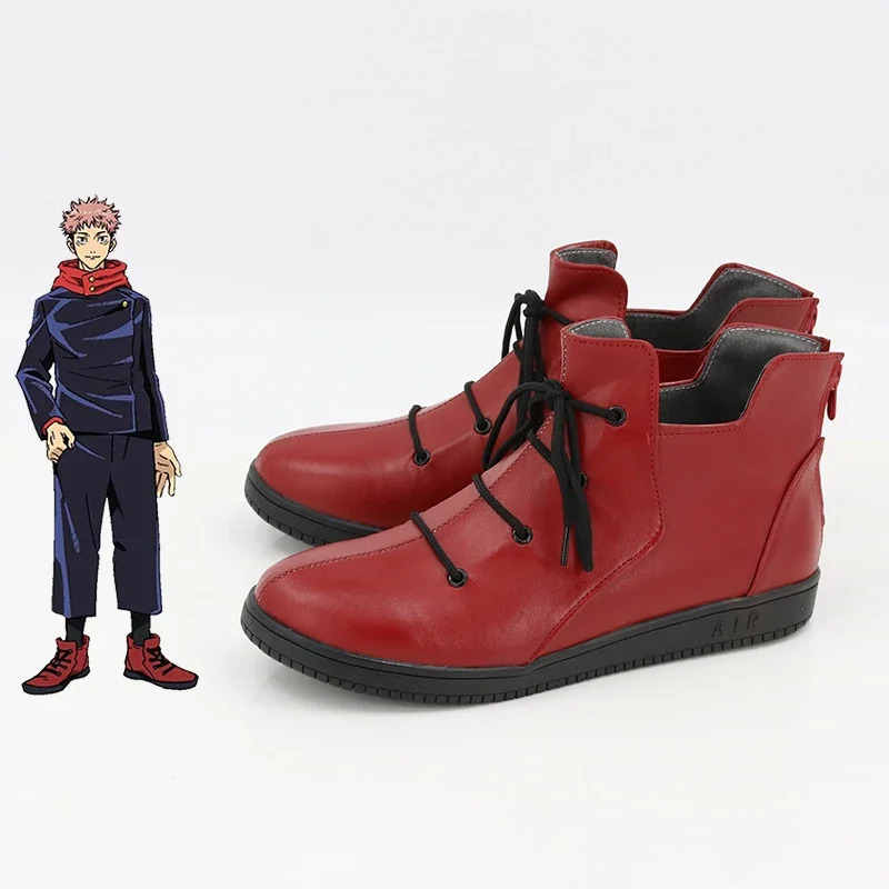 Anime Juju Ka Cosplay Shoes Bo - Anime Cosplay With Red Hair ulasan dan harga