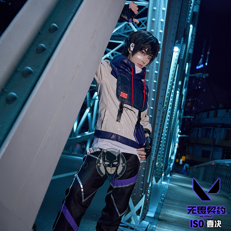 ISO Cosplay Valorant Costume H - Anime Cosplay Dress For Men ulasan dan harga