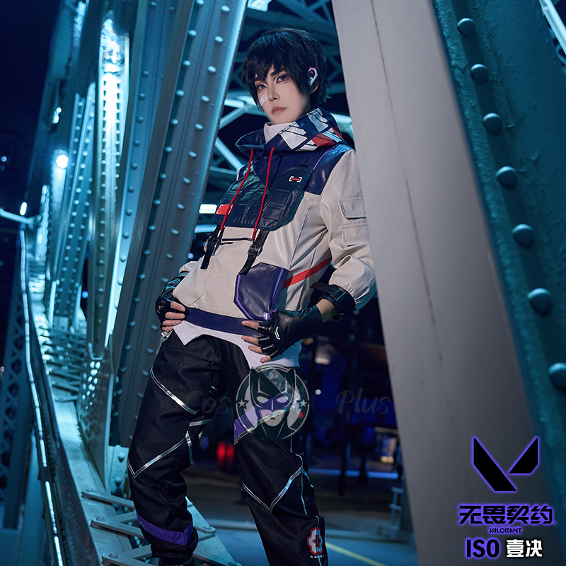 ISO Cosplay Valorant Costume H - Anime Cosplay Dress For Men ulasan dan harga