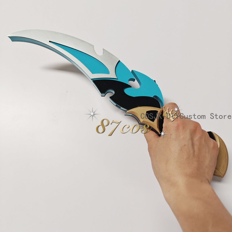 Anime Genshin Impact Lohen Cos - Anime Cosplay Sword ulasan dan harga