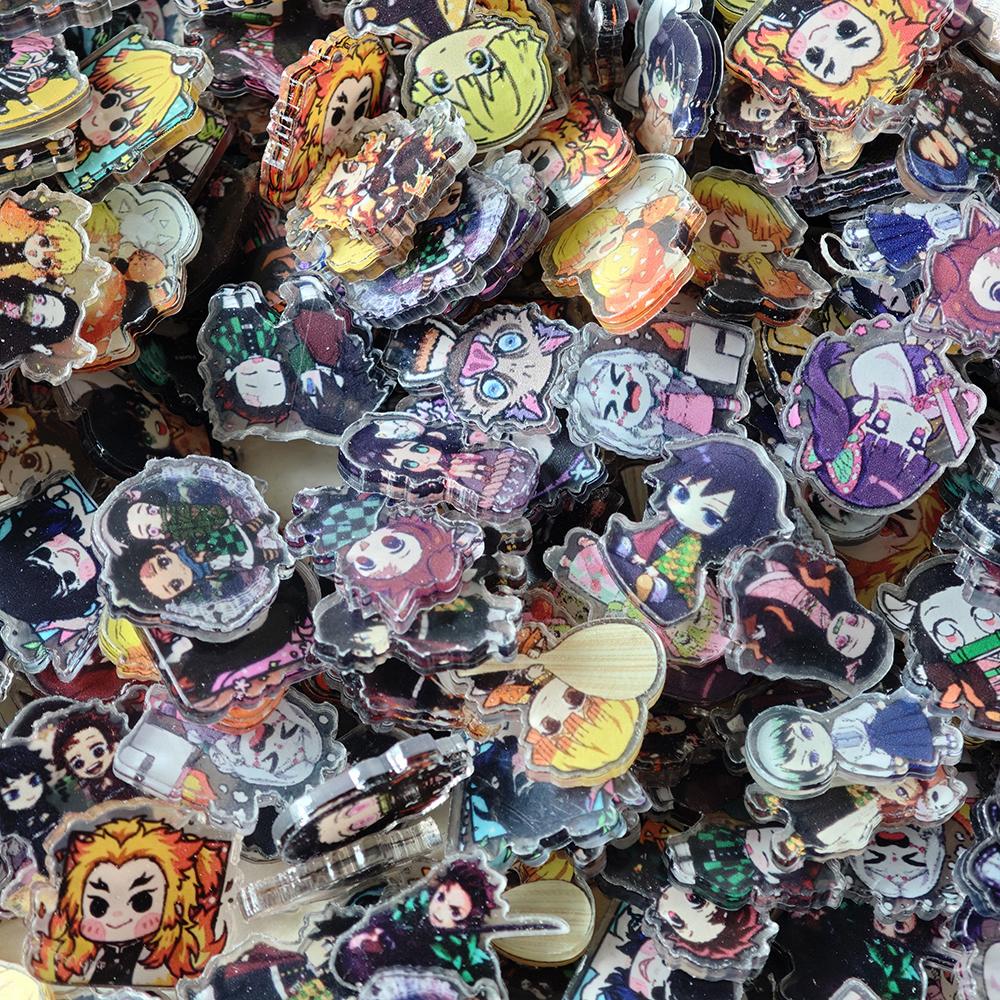 50pcs/set Demon Slayer Anime R - Anime Cosplay Images ulasan dan harga