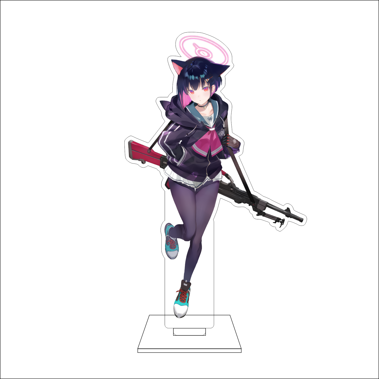 16CM Anime Blue Archive Cospla - Anime Cosplay Props ulasan dan harga