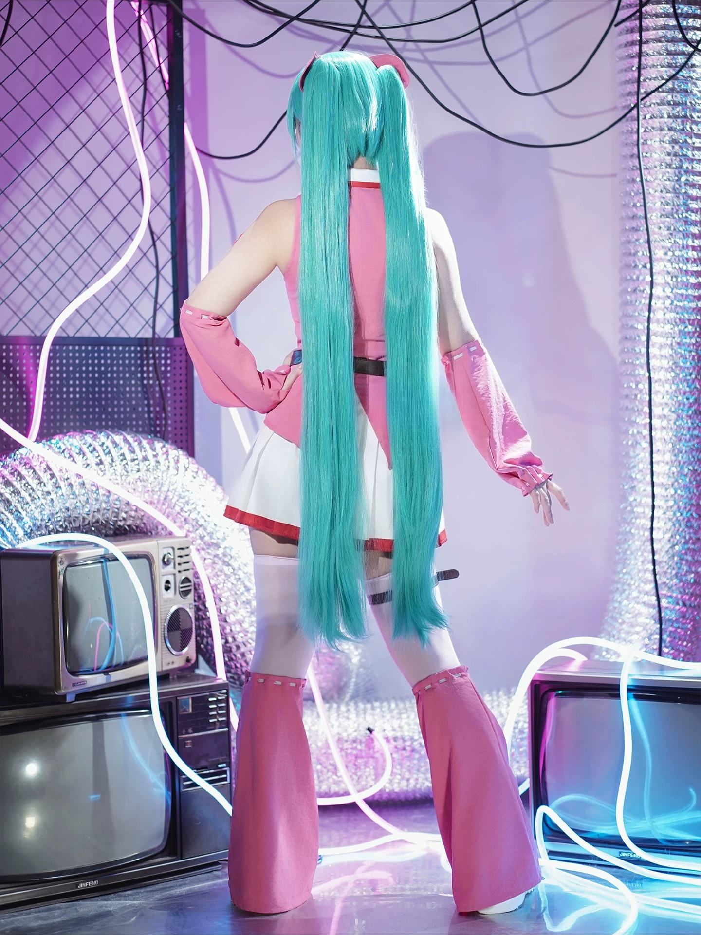 Miku Gloomy Bear Crossover lin - Anime Cosplay Ladies ulasan dan harga