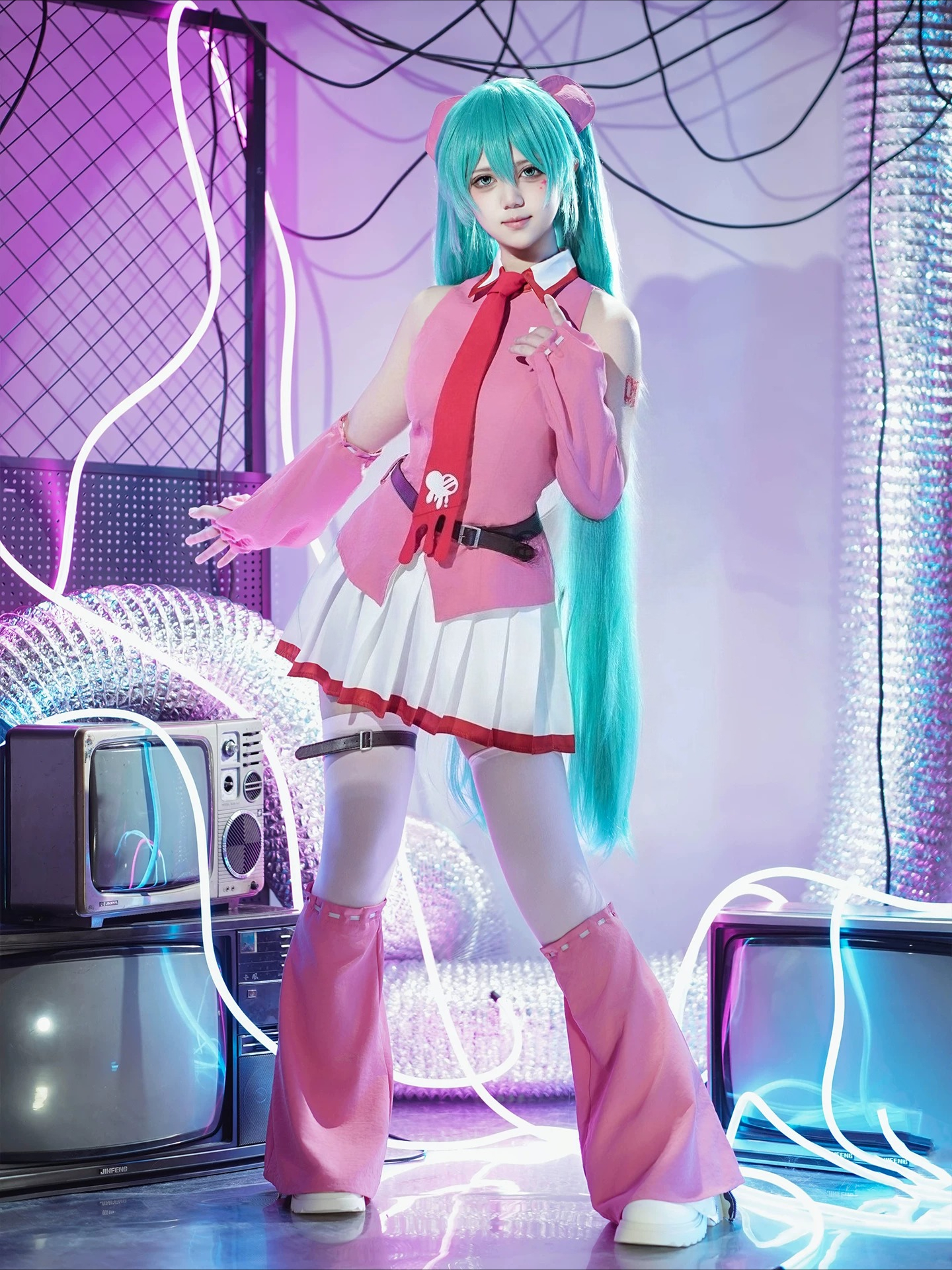 Miku Gloomy Bear Crossover lin - Anime Cosplay Ladies ulasan dan harga